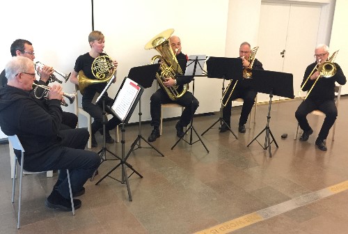 Brass sextet foaje Ork fören 180224